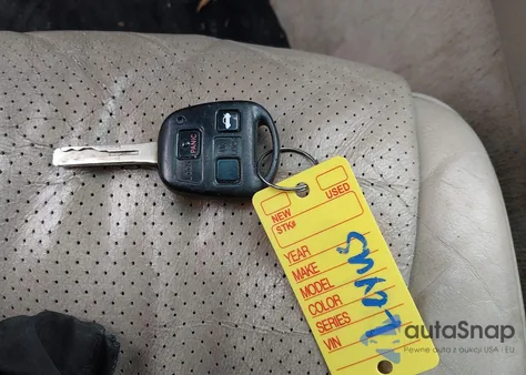 2003 Lexus Ls 430 z USA, uszkodzony, nr VIN JTHBN30F930094625